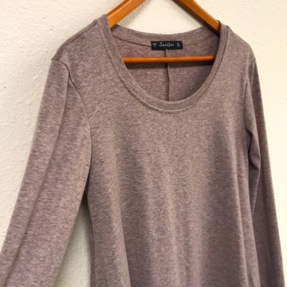 Tunic Top with Lace Hem, Sanifer